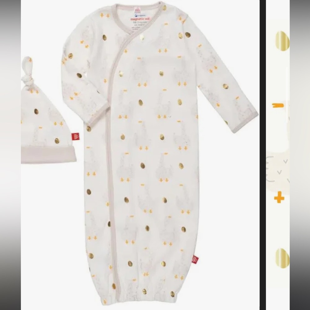 Magnetic Me Newborn-3mo Sleep Gown